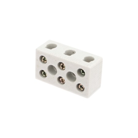 Clement ceramic screw kV 12 mm² 3 pairs of contacts with a fastener (45 pcs./Union) Rexant-1