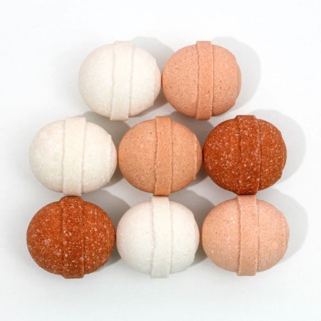 Gift set of cosmetics "since March 8", a bath bomb 8 x 20 g, pure happiness-2