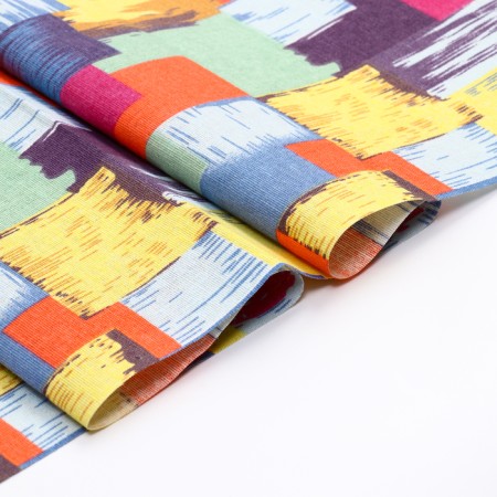 Loskot for needlework, x/b, patchwork pattern, 100 × 50 cm-2