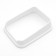 Sima luxe toilet with a grid and an side 30 x 39 x 19 cm, gray