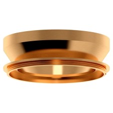 Binding block for the luminaire housing with a diameter of the hole D85mm ambrella like, Diy Spot, N8909, Color Gold Golged polished