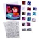 Set for creativity: applique sequins and coloring - stickers of "Smile"