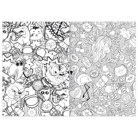 Coloring "Explosion", 12 pp., A5-2