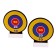 The Arbalet "Golden Eagle", shoots with soft bullets, with targets, the color of mix