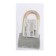 Locking castle, type 8, 9x60 mm, powder coating