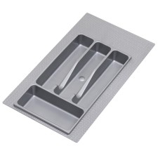 Tray for cutlery, 300 mm, gray