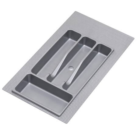Tray for cutlery, 300 mm, gray