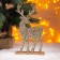 New Year's decor "Bright Deer" gold, 6 × 14 × 24 cm