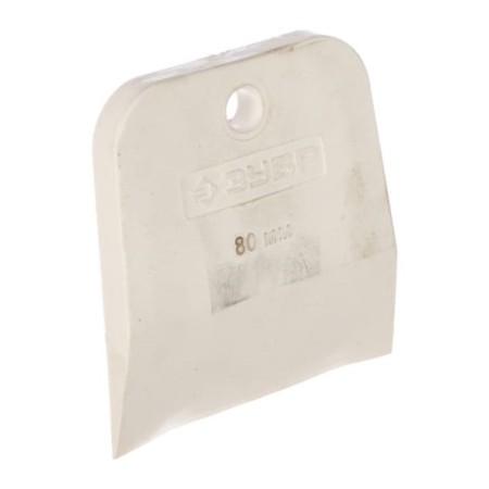 Spatula bison master 1016-80_z01, rubber, white, 80 mm-1