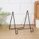 A stand for covers and cutting boards of a share, 17 × 14 × 17 cm, black color