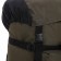 Tourist backpack, 50 liters, cord on a screed, 3 outer pockets, huntsman, khaki color