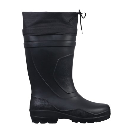 Male boots with insulation, black color, size 45-2