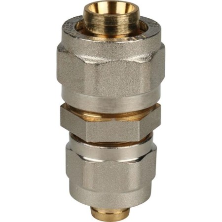 Connecting coupling STUT SFS-0004-002016, D = 20 x 16 mm, for metal-plast. pipes, screw