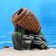 Decor for the Aquarium "Barrel on Stones", ceramic, 13 x 10 x 17 cm