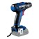 Drill-shuruvret bison DL-201, 20 V, without battery and ZU, BZP, 0.8-10 mm, 2 speeds, Li-lon, 50 nm