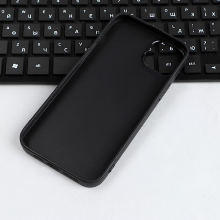 Red Line Ultimate cover for the iPhone 14 Plus phone, silicone, black-2