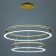 Light "Sphere" LED 272W 3000-6000K gray-gold 64x65x7cm Bayerlux