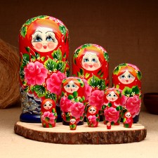10-doll nesting doll 