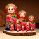 10-doll nesting doll "Julia", 23-27 cm