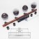 FILAGO ceiling lamp, 4x40W E27