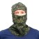 Balaclava, footer, camouflage color