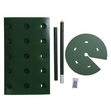 Flower bed "Flower column", d = 17 cm, h = 70 cm, green-6