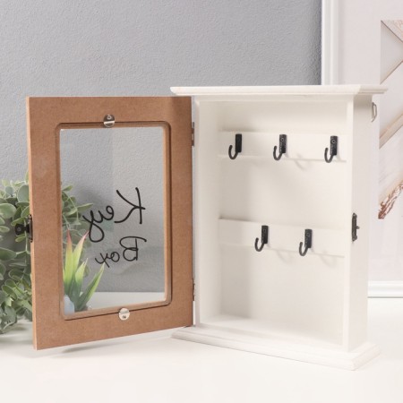 Keywood tree 5 hooks "Cactus in a pot" 6.5x20x25.5 cm-3