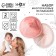 A set of reusable liners for a bra, 2 pcs., Pink color
