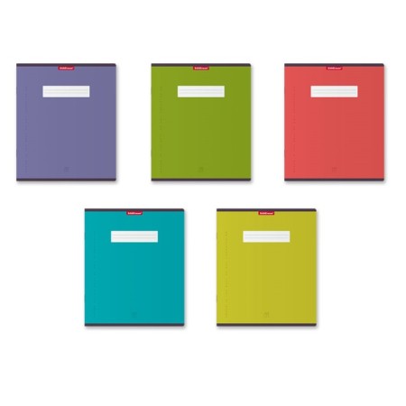 Notebook of 48 sheets in the Erichkrause Unicolor cage, cover coated cardboard, offset block, mix