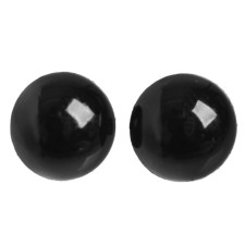 The eyes are sewing, set of 100 pcs., Size: 1 pc. 0.9 cm