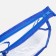 Lightning cosmetic bag, cornflower/transparent color