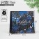 Laminated horizontal "Magic Night", m 30 x 26 x 9 cm, New Year