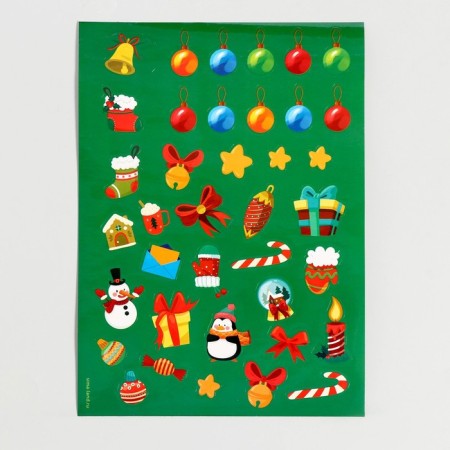 New Year's set for creativity. Wood painting "New Year! Christmas tree "-4