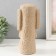 Polystone souvenir "Higherulus from Easter Island" Sand 10x9.5x22.5 cm
