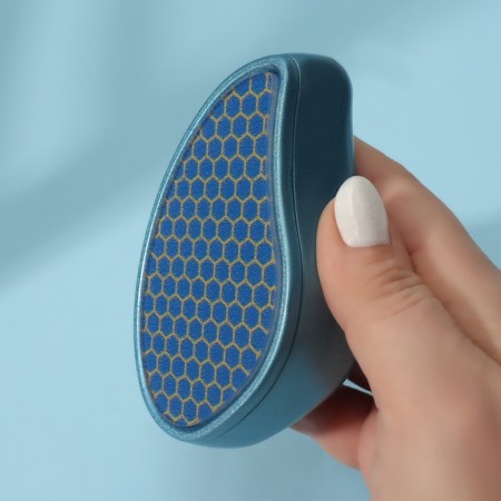 Glass Nano-rub for legs, 10.5 × 5.5 × 3.3 cm, in a cardboard box, blue color-1
