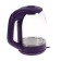 Electric kettle Luazon LSK-1809, glass, 1.8 l, 1500 watts, backlight, purple