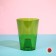 Pot for orchids, 1.2 l, 12.5 × 16.6 cm, plastic, transparent green