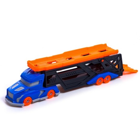 TRAILER truck, with 6 cars-6