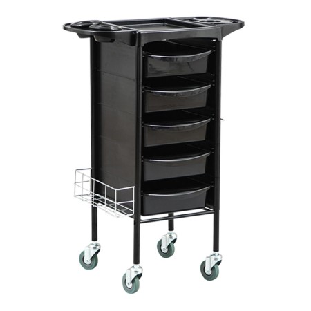 Hairdresser cart, SD-3013V (black)