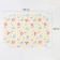 Substeroeny oilcloth 48x68 cm, fabric/PVC, with a edging, with a pattern
