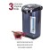 Pioneer TP735, 680 watts, 3 water supply methods, 5 l, black