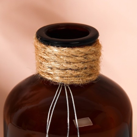 Vase for flowers, brown, 500 ml.-2