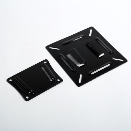 Luazon Kron-66 bracket, for TV, fixed, 10-32 ", 10 mm from the wall, black-4