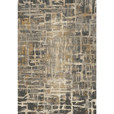 Rectangular carpet Matrix D587, size 200 x 290 cm, color Beige-Gray