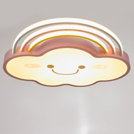 Lamp with PDD "Cloud" 1xLED 70W 3000-6000k Dimmer Pink 60x50x6 cm Bayerlux-1