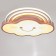 Lamp with PDD "Cloud" 1xLED 70W 3000-6000k Dimmer Pink 60x50x6 cm Bayerlux