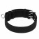 Four-layer collar with a swivel, 65 x 4 cm, Osh 54-60 cm, polyester, black