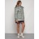 Winter jacket is women, size 44, the color is light green