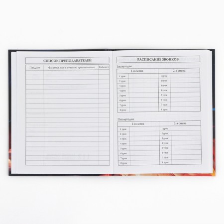 School Diary of 1-4 class, in a solid cover, 48 liters "September 1: Red Kitten"-4