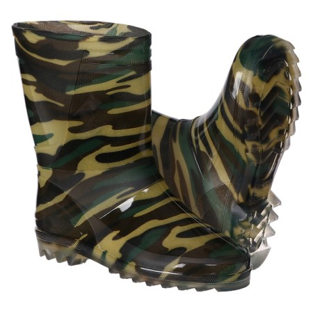 Men's boots S-10R, PVC, camouflage mix, size 40 (255)-2